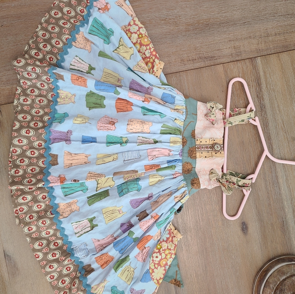 Matilda Jane platinum Laundry Days dress